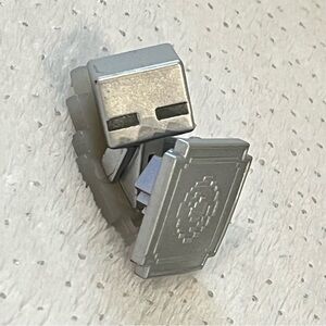Minecraft Beam Me Up Enderman Silver Trophy Mini Figure Achievement Series #16